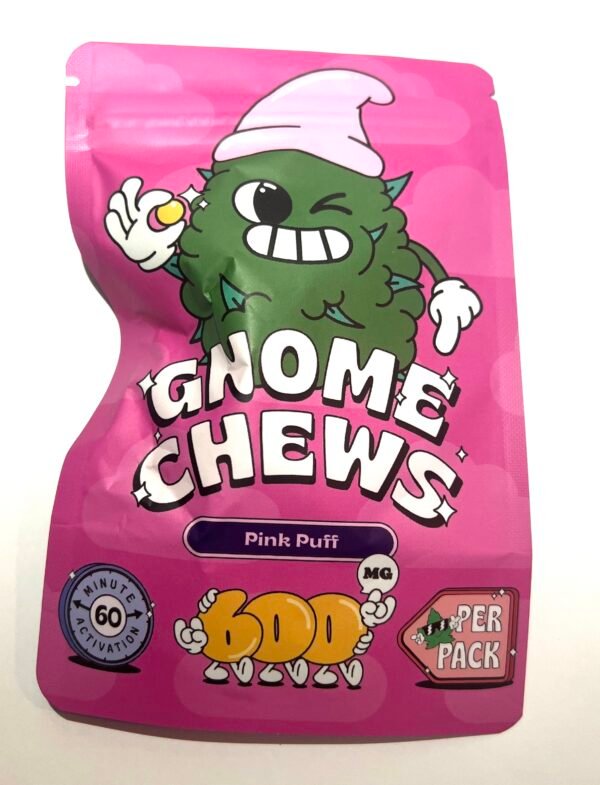 Gnome Blocks Pink Puffs 600mg