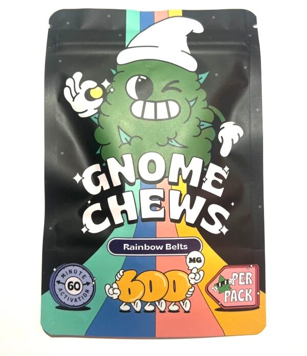 Gnome Blocks Rainbow Belts 600mg