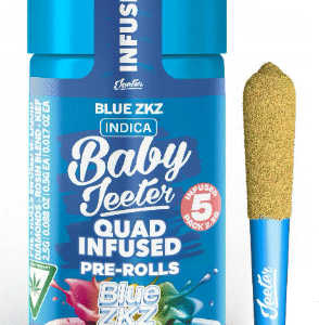 Baby Jeeter Blue Zkz Enhanced 2.5G Pre-Rolls (Indica)