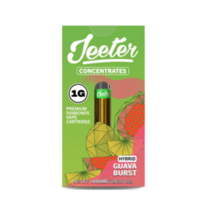 Jeeter Guava Burst Diamond Vape 1g Carts (Hybrid)