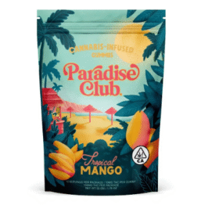 Paradise Club Tropical Mango Gummies 100MG