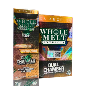 WM Vanilla Truffle & Pineapple Haze 2g Carts (Sativa/Indica)