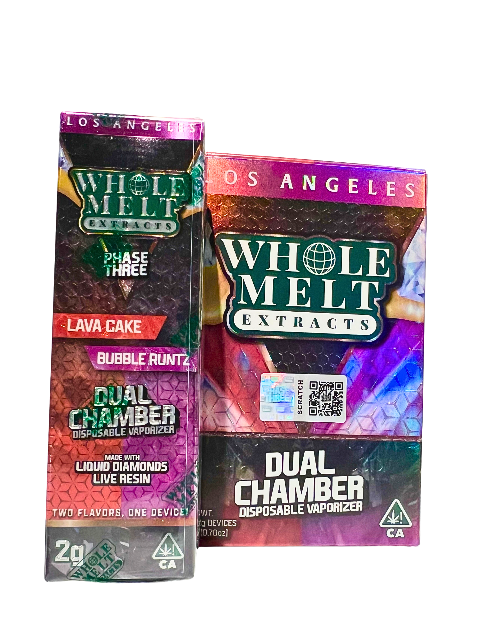 WM Lava Cake & Bubble Runtz 2g Carts (Hybrid/Hybrid)