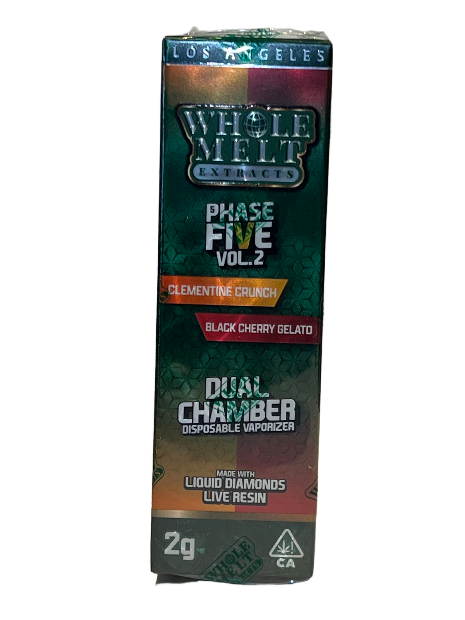 WM Clementine Crunch/Black Cherry Gelato 2g Carts (Hybrid/Indica)
