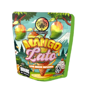 Namu Mango Latte Live Resin Infused Gummies 1000 mg